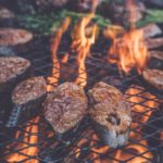 Grilled Baja Kanpachi steaks